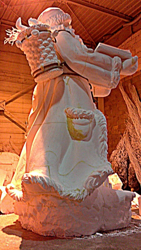 sculpture père noël (nov 13)