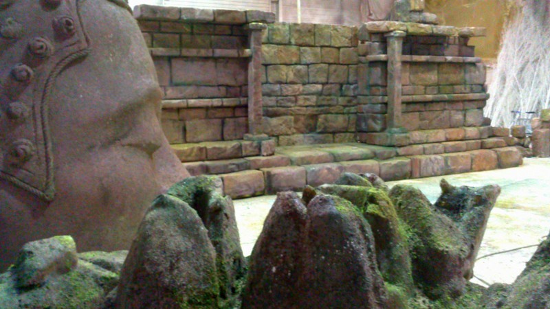 mur pierres temple