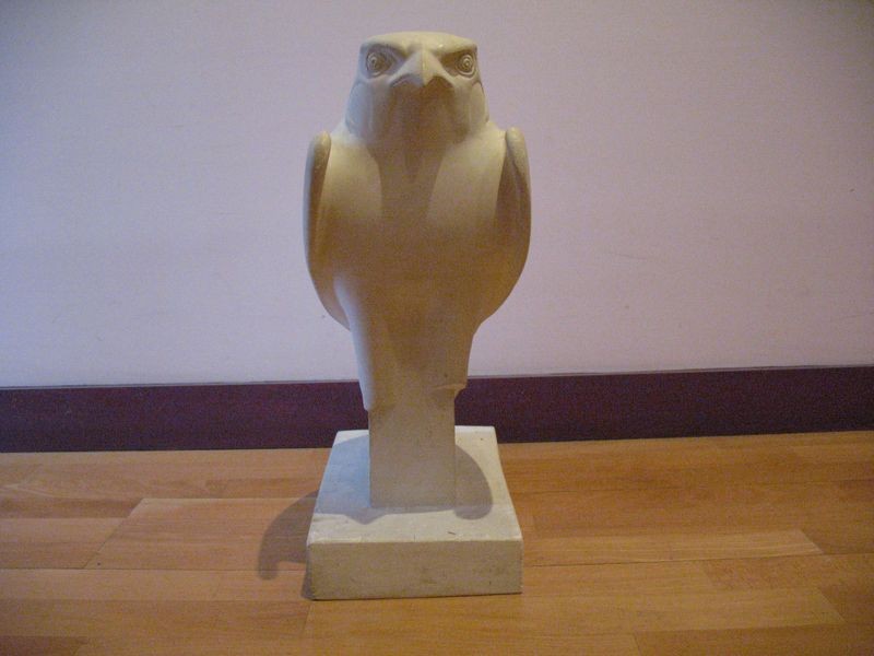 copie du Louvre Horus :modèle de stage modelage